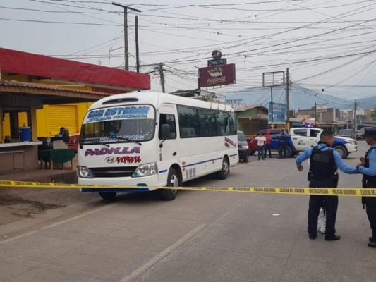 Matan a pasajero dentro de un bus interurbano en San Esteban, Olancho