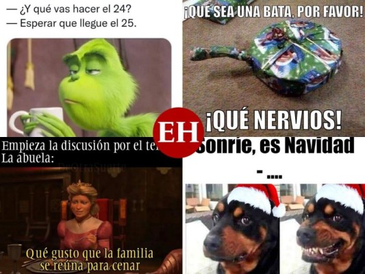 Los memes más divertidos que dejó la celebración de la Navidad