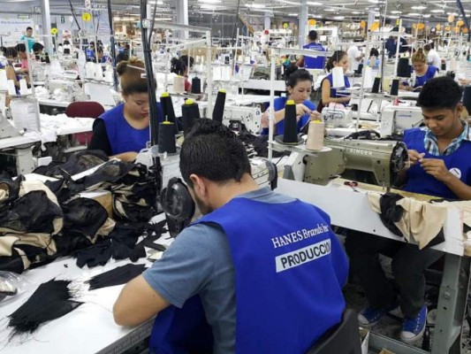 Exportación de la maquila se reducirá 38.7% este año en Honduras