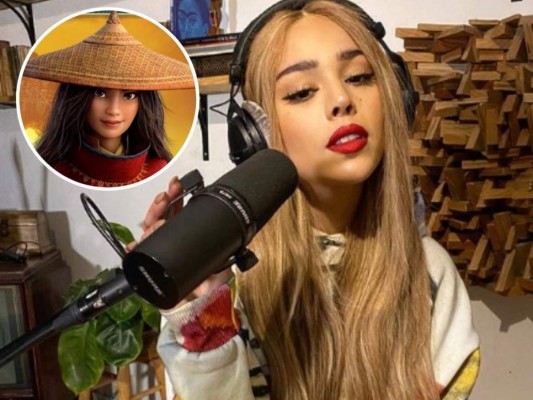 Danna Paola dará vida a protagonista de 'Raya y el último dragón'