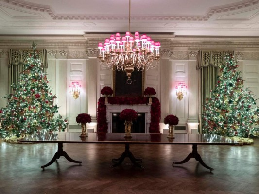 FOTOS: La espectacular decoración de Navidad en la Casa Blanca