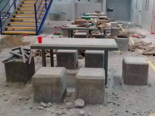 Honduras: Amotinamiento dejó varios daños en la cárcel 'El Pozo II'
