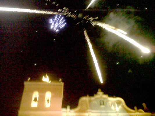 Las doce campanadas en Comayagua marcaron inicio de 2012 en Honduras