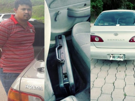 Capturan a sospechoso intentando abrir un vehículo dentro de la UNAH