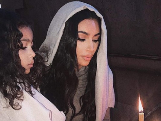 FOTOS: El bautismo de Kim Kardashian y sus cuatro hijos en Armenia
