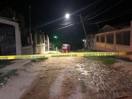 Matan de varios balazos a un conductor de mototaxis en Choloma&nbsp;