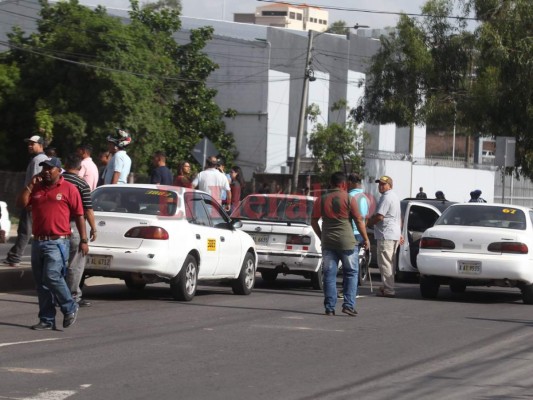 FOTOS: Así se vive el paro de transporte en la colonia Loarque, al sur de la capital de Honduras