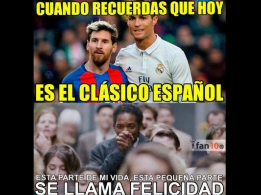 Memes: La previa al clásico Barcelona - Real Madrid enciende a los aficionados en las redes sociales
