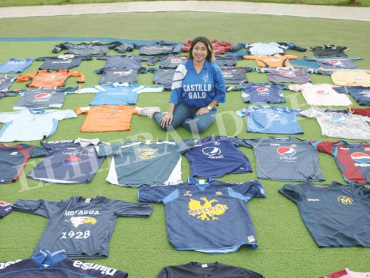 Elieth Silva, una apasionada por Motagua