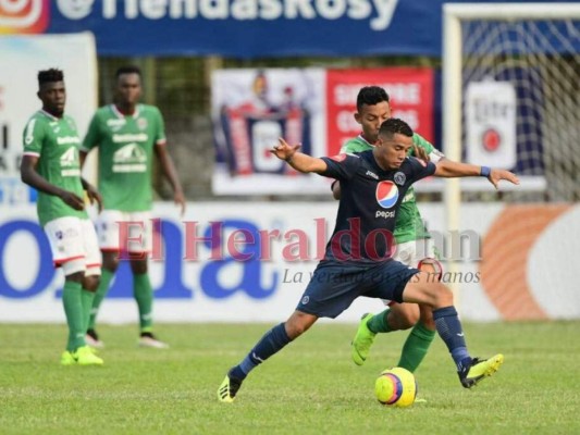 Motagua comienza con pie derecho la pentagonal sometiendo a Marathón en San Pedro Sula