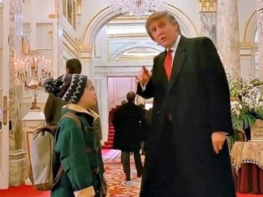 Trump se sintió 'honrado' de haber participado en 'Mi pobre angelito 2'