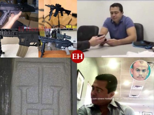 FOTOS: Estas fueron las pruebas que hundieron a Tony Hernández