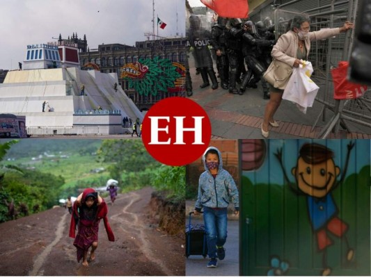 Coronavirus, caída azteca y protestas: Las mejores fotos en América Latina de esta semana