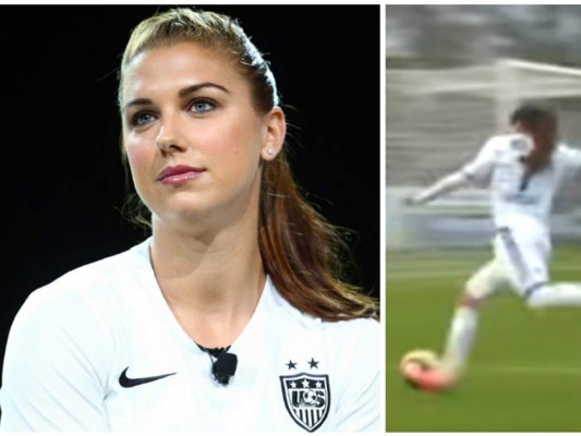 Alex Morgan marca su primer hat trick con el Lyon de Francia