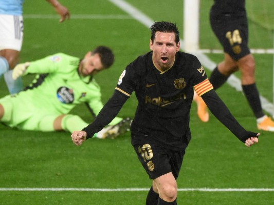 El Barcelona gana 3-0 al Celta en Vigo