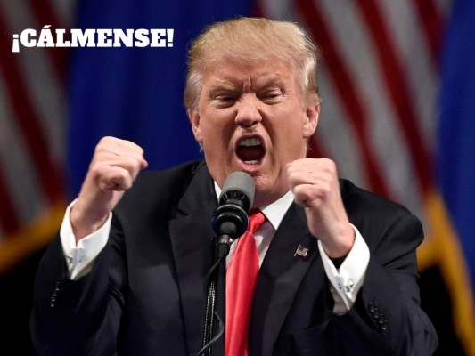 'CÁLMENSE', dice Trump a sus detractores en un mensaje de Año Nuevo