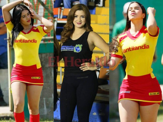 FOTOS: Las bellas chicas que cautivaron en los estadios de Honduras en el inicio del Apertura 2018-19