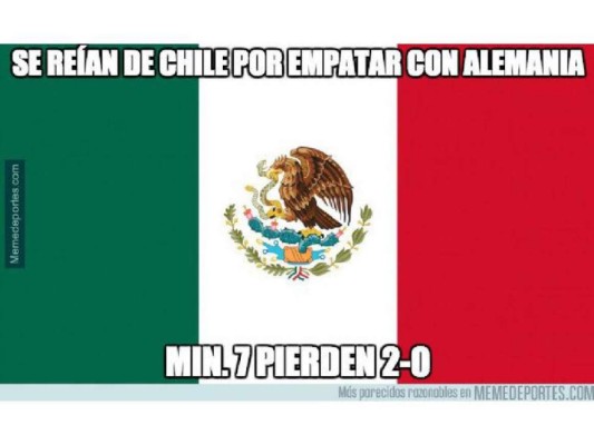Divertidos memes tras la eliminación de México de la Confederaciones ante Alemania