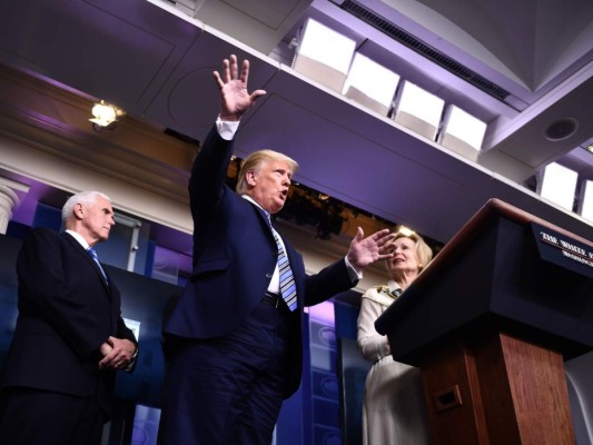 Trump cree que tratamiento no aprobado contra Covid-19 puede ser un 'regalo del cielo'&nbsp;&nbsp;