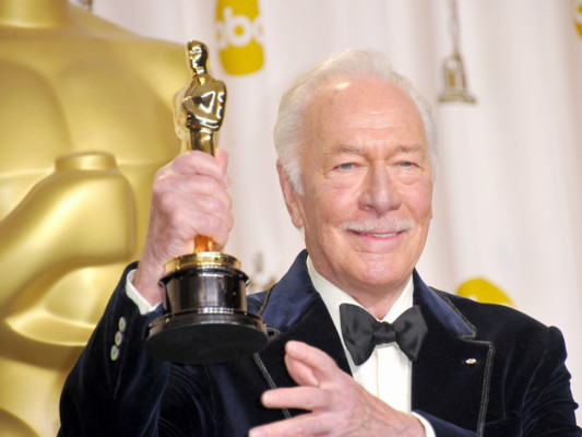 Christopher Plummer, el más longevo en ganar un Oscar