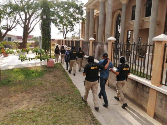 Capturan a cuatro miembros de la banda 'Los Oliva', presuntos sicarios de Ocotepeque&nbsp;&nbsp;