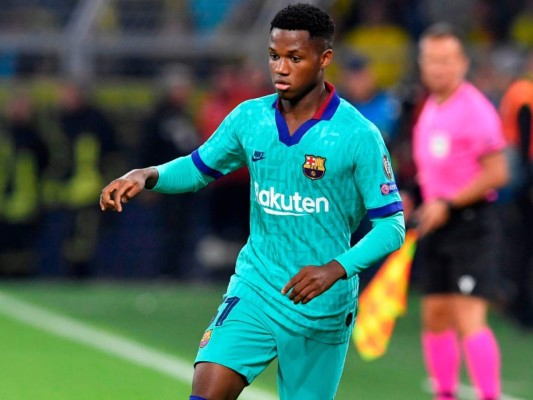 Ansu Fati es convocado por la selección de España Sub-21