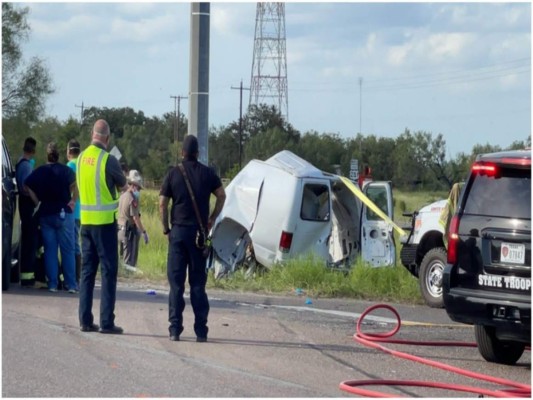 Seis hondureños murieron en accidente de tránsito en Texas, Estados Unidos
