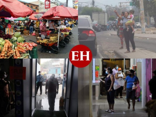 Unos compran, otros van al banco y muchos salen a pedir: La capital en tiempo de pandemia