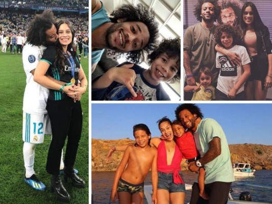 Así es la encantadora familia de Marcelo, jugador del Real Madrid