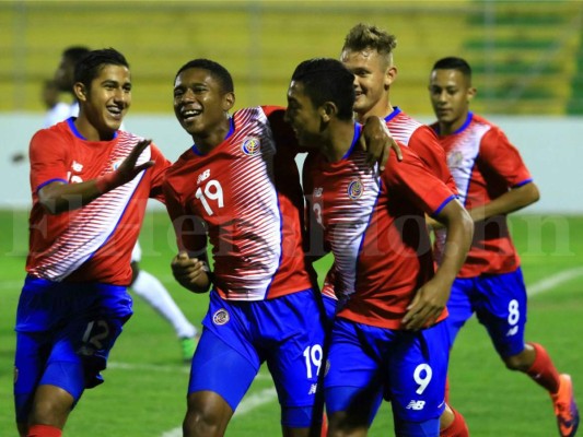 Selección de Honduras sub 20 venció a Costa Rica en partido amistoso jugado en Comayagua