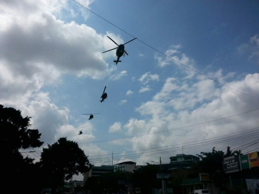 Desfile en homenaje a Francisco Morazán en el Día del Soldado