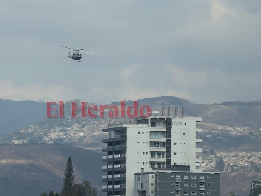 FOTOS: La Virgen de Suyapa y el Santísimo sobrevuelan cielo hondureño ante pandemia