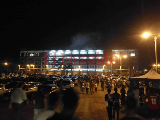 Lobos de la UPNFM pierden 1-3 ante Motagua en el Emilio Williams