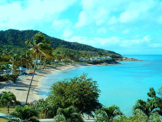 Leo Messi y Antonella Roccuzzo podrían pasar su luna de miel en Isla de Antigua en el Mar Caribe