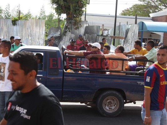 FOTOS: Así se vive el paro de transporte en la colonia Loarque, al sur de la capital de Honduras