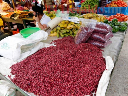Por alzas a los precios, gobierno vende a 50 lempiras la medida de frijol
