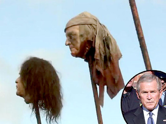 HBO se disculpa tras emitir episodio con cabeza similar a la de George W. Bush