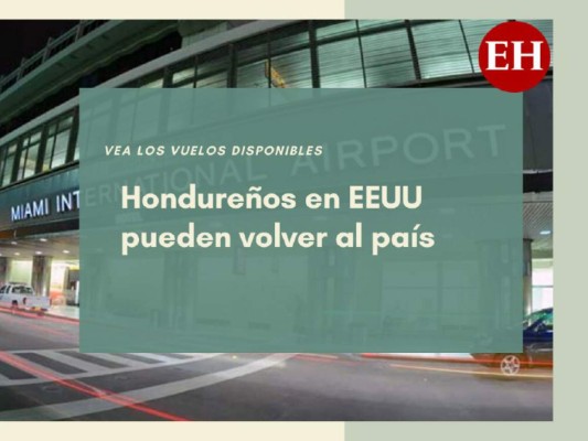 Vuelos disponibles para que hondureños en EEUU retornen al país&nbsp;&nbsp;