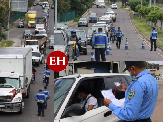 Estrictos operativos para verificar circulación de placas impar en la capital