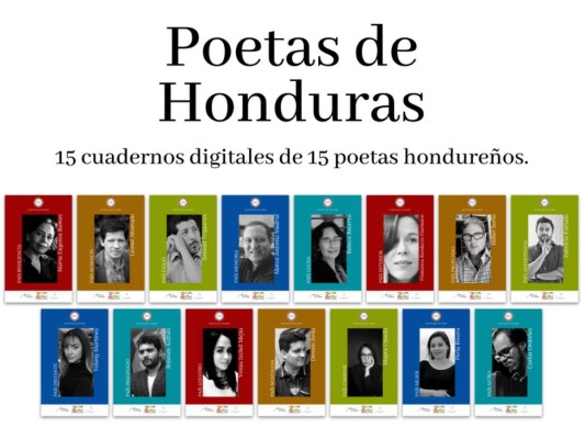 Descargue las obras de quince poetas actuales de Honduras