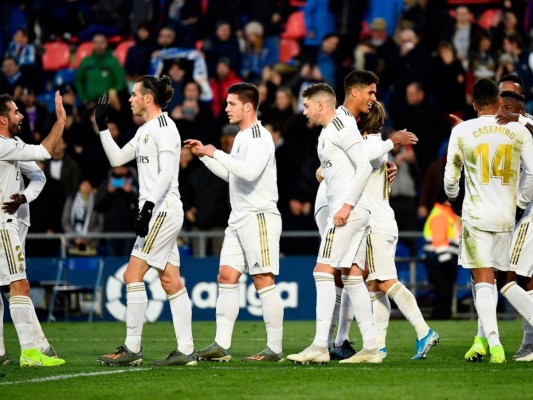 Varane y Courtois lideran al Real Madrid en su victoria en Getafe&nbsp;&nbsp;