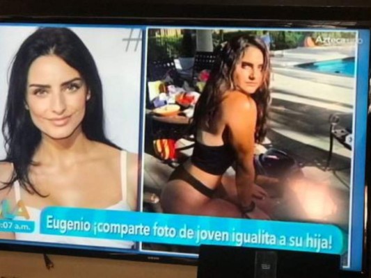 Eugenio Derbez encontró a la gemela de su hija Aislinn