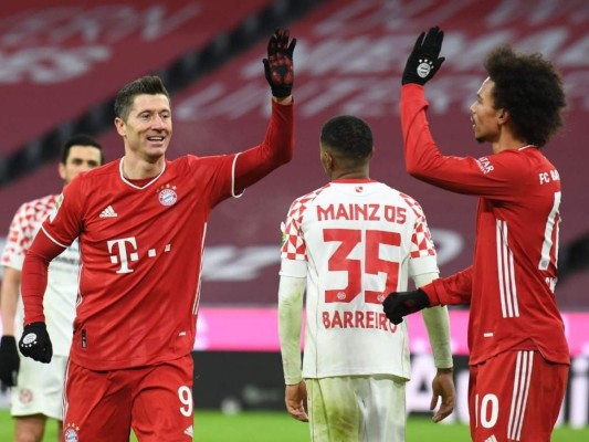 Con remontada incluida el Bayern golea 5-2 al Mainz&nbsp;&nbsp;