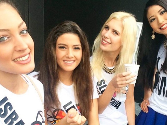 Crisis en Miss Universo por 'selfie' de Miss Líbano
