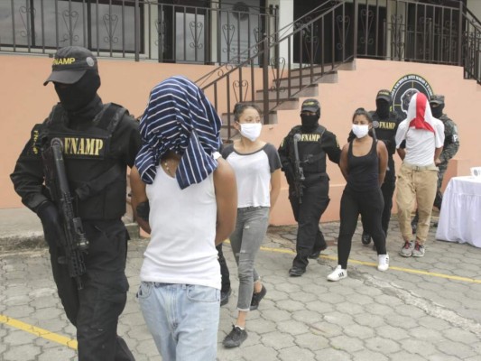 Caen cinco presuntos criminales en la capital de Honduras