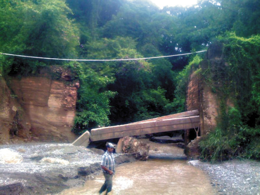 Lluvias han afectado a 13,000 hondureños