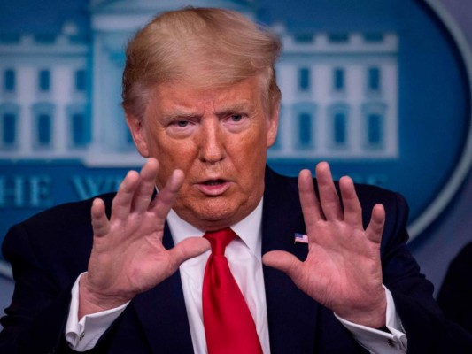 FOTOS: Trump está 'un poco enojado' con China por el coronavirus