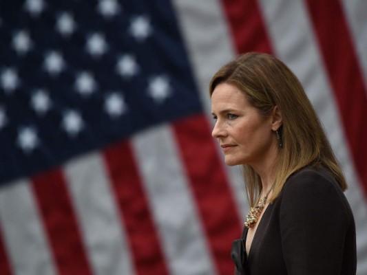 Amy Coney Barrett, la jueza conservadora y católica nominada por Trump
