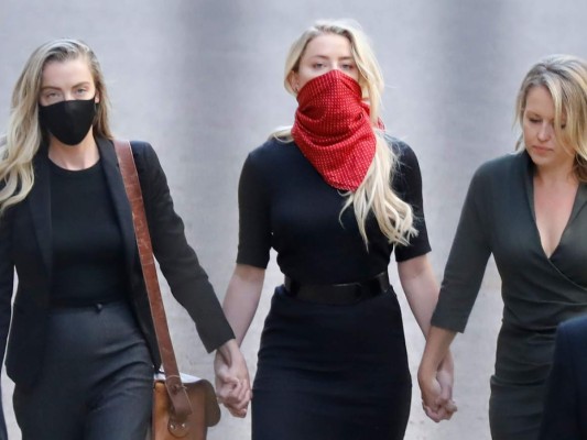 El incómodo reencuentro de Johnny Depp y Amber Heard en una corte de Londres