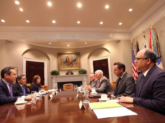 Es una buena reacción de Trump detener la separación de familias, afirma el presidente Hernández &nbsp;